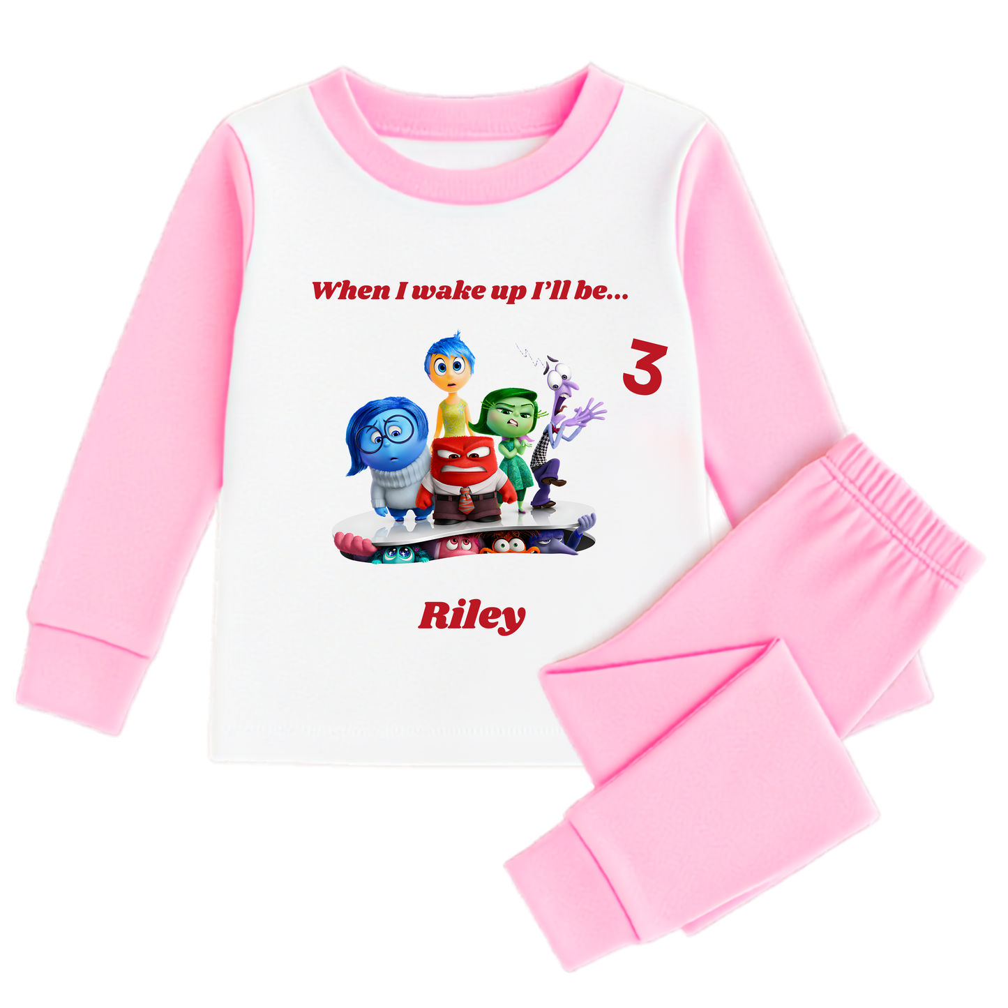 Personalised Inside out Pajamas