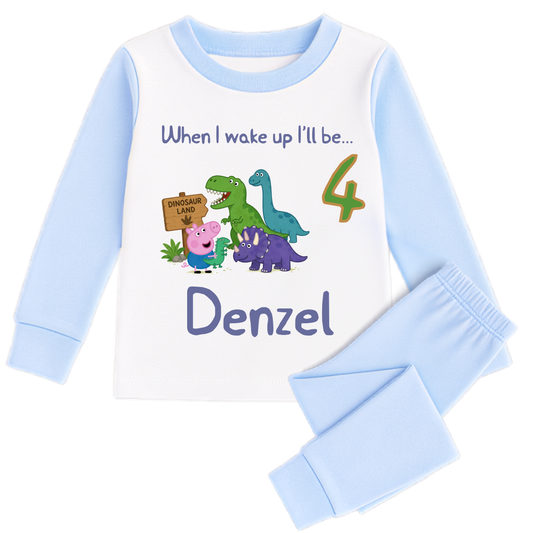 Personalised George Pig Pajamas