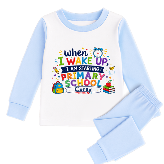 Personalised Back to School Pyjamas