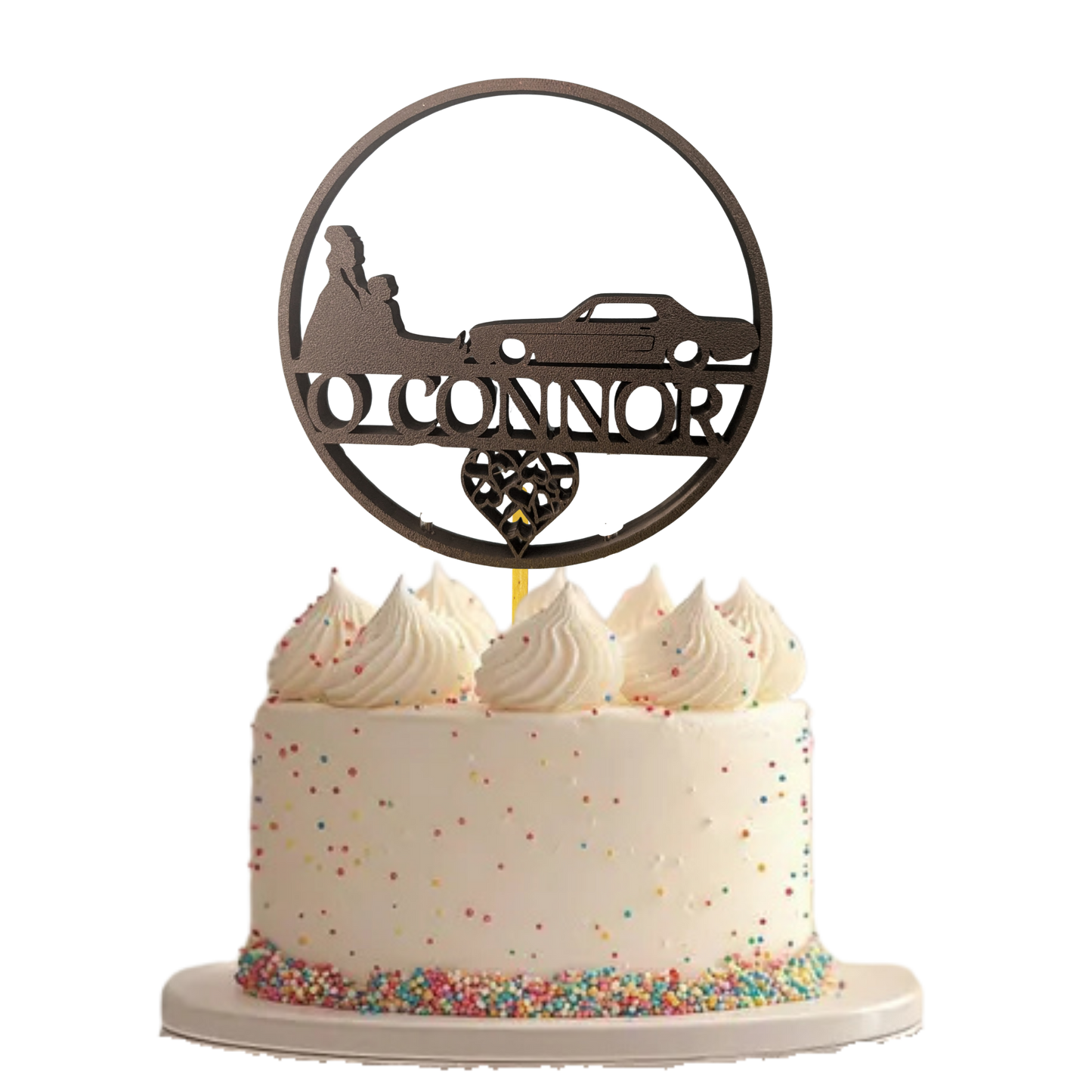 Personalised Wedding Cake Topper