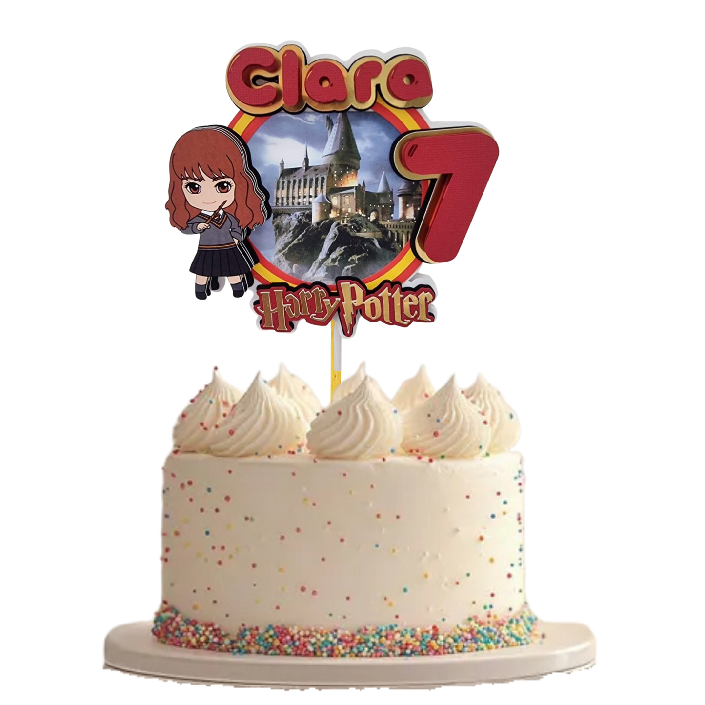 Personalised Harry Potter Topper