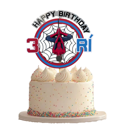 Personalise Spiderman Topper