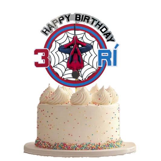 Personalise Spiderman Topper