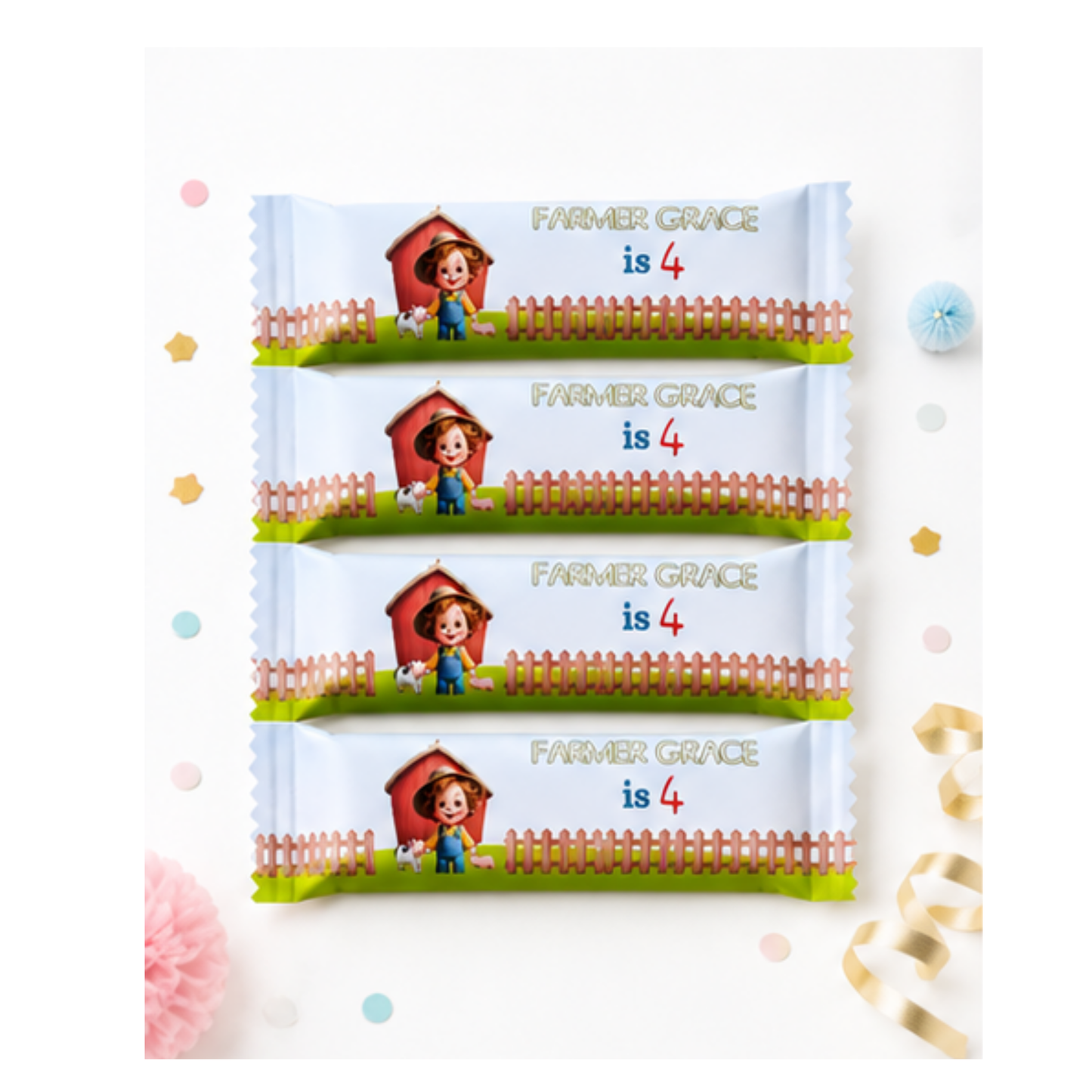 Farmer Personalised Birthday Party Package