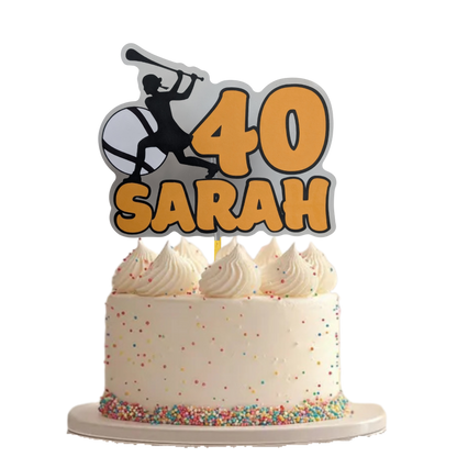 Personalised Sport Cake Topper