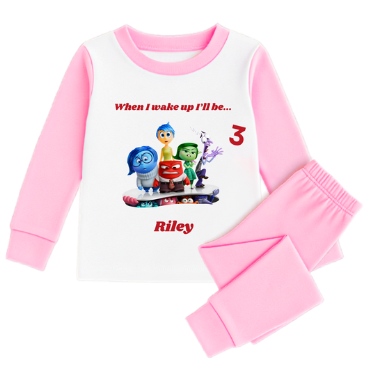 Personalised Inside out Pajamas