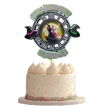 Personalised Wicked Cake Topper