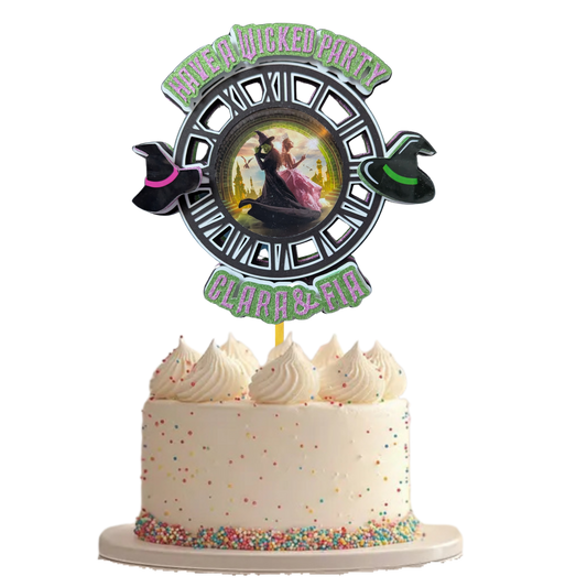 Personalised Wicked Cake Topper