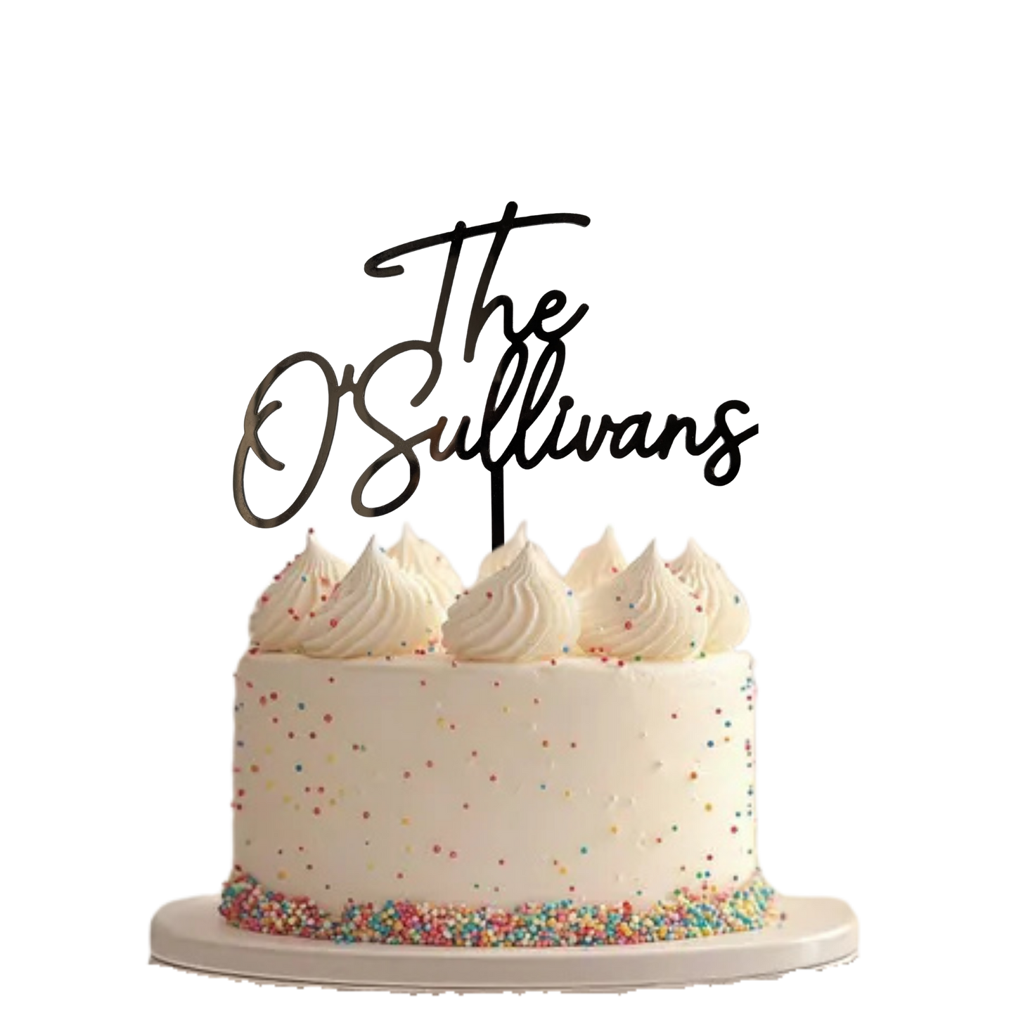 Personalised Wedding Cake Topper