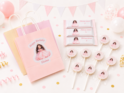 Princess Personalised Birthday Party Package