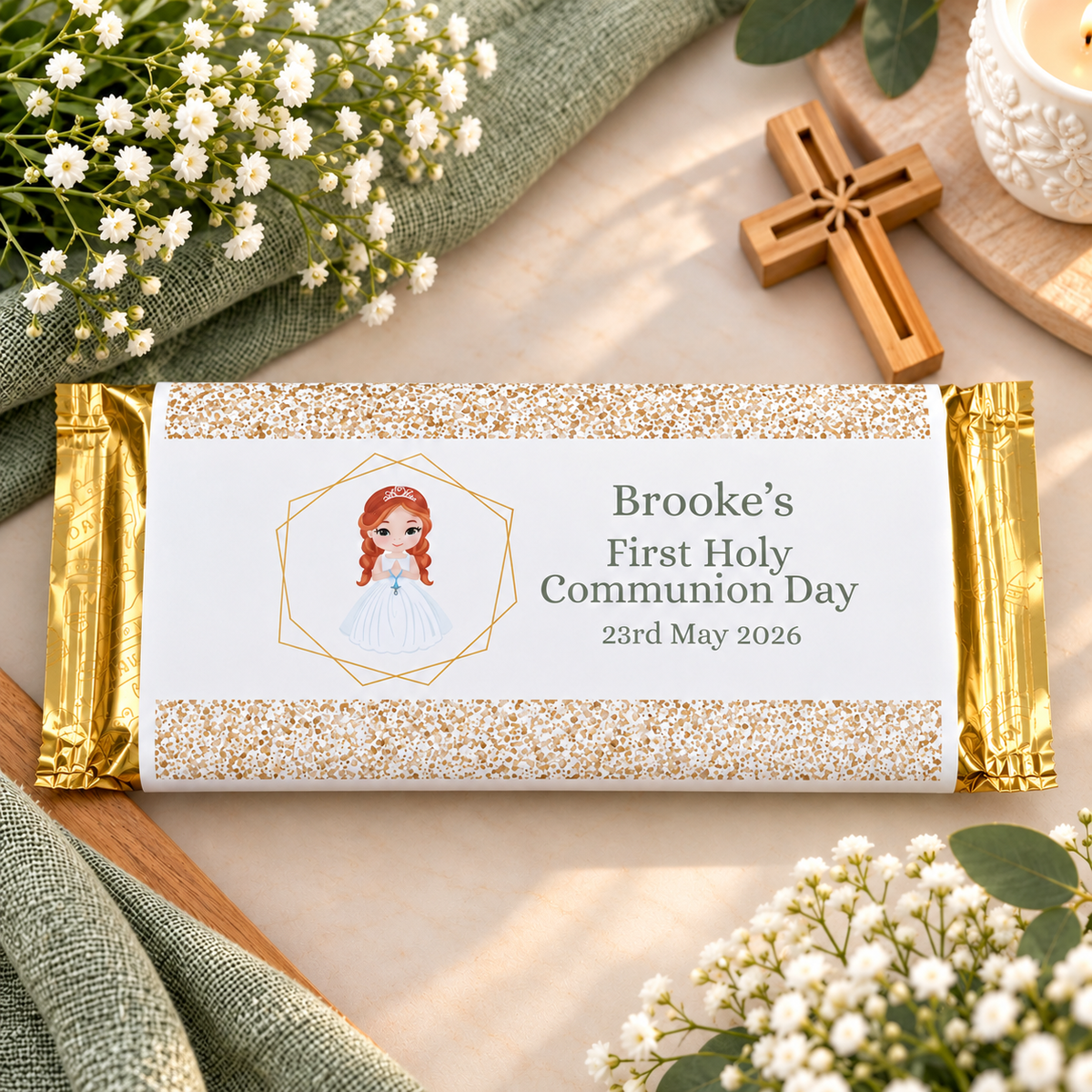 Personalised Chocolate Bar (Galaxy)