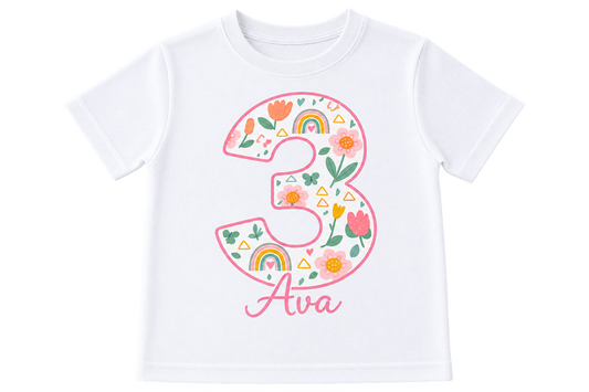 Personalised Birthday T-Shirt