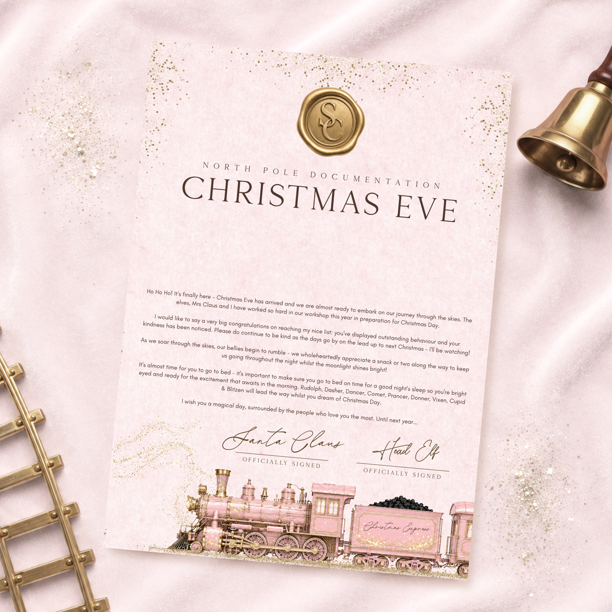 Personalised Christmas Eve Letter from Santa