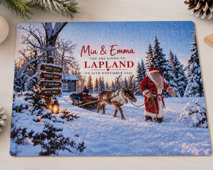 Personalised Surprise Reveal Jigsaw Puzzle | Holiday, Concert & Gift Reveal